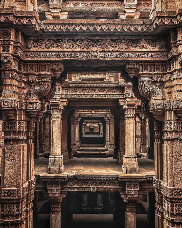 Adalaj Stepwell detail 22